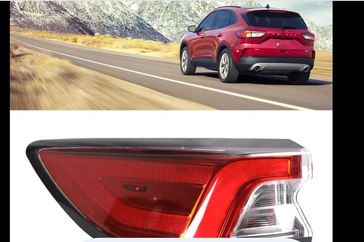 Lot # FP0329: Lathsy Tail Light Compatible With 2020 2021 2022 Ford Escape Left Driver Side Replace:LJ6Z13405
