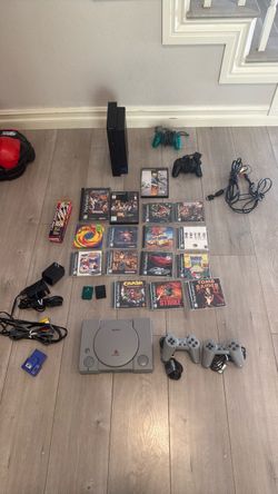 PlayStation 1 and PlayStation 2 - includes games