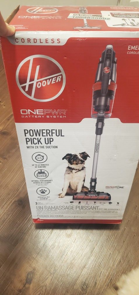 NEW Hoover ONEPWR WindTunnel Emerge Pet Cordless Vacuum