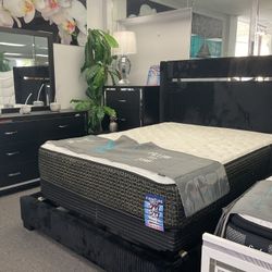 🤯SPRING BLOWOUT SEASON SALE FURNITURE 🚨 Elegant 5PC Bedroom Set 🌟w/ FREE MATTRESS 🎁 50% OFF