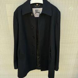 Men’s Burberry Wool Coat Size XL