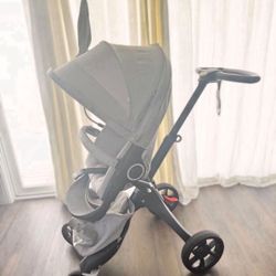 Stokke Xplory True Black Stroller (Grey)