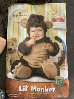 COSTUME LIL MONKEY infant medium