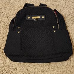 Adrienne Vittadini Nylon Backpack - Black