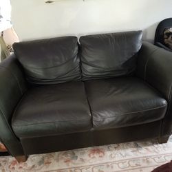 Couch Genuine Leather 