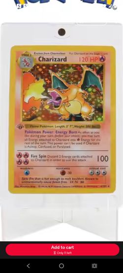 Charizard 1st addition