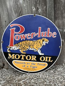 30” Porcelain Sign