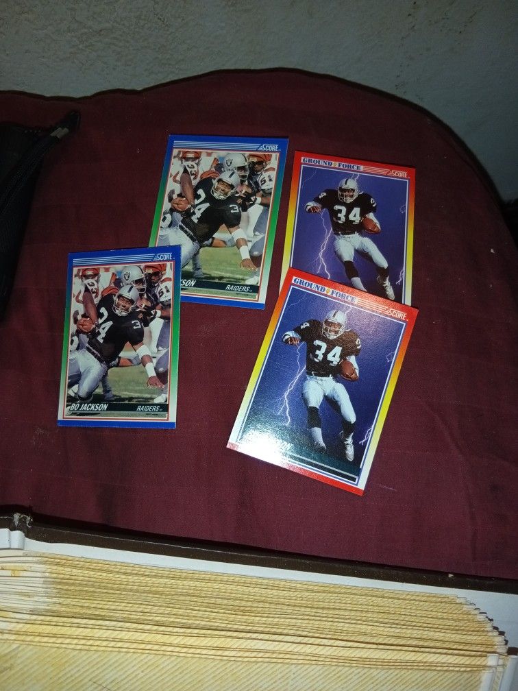 1990 Bo Jackson card 10, 330