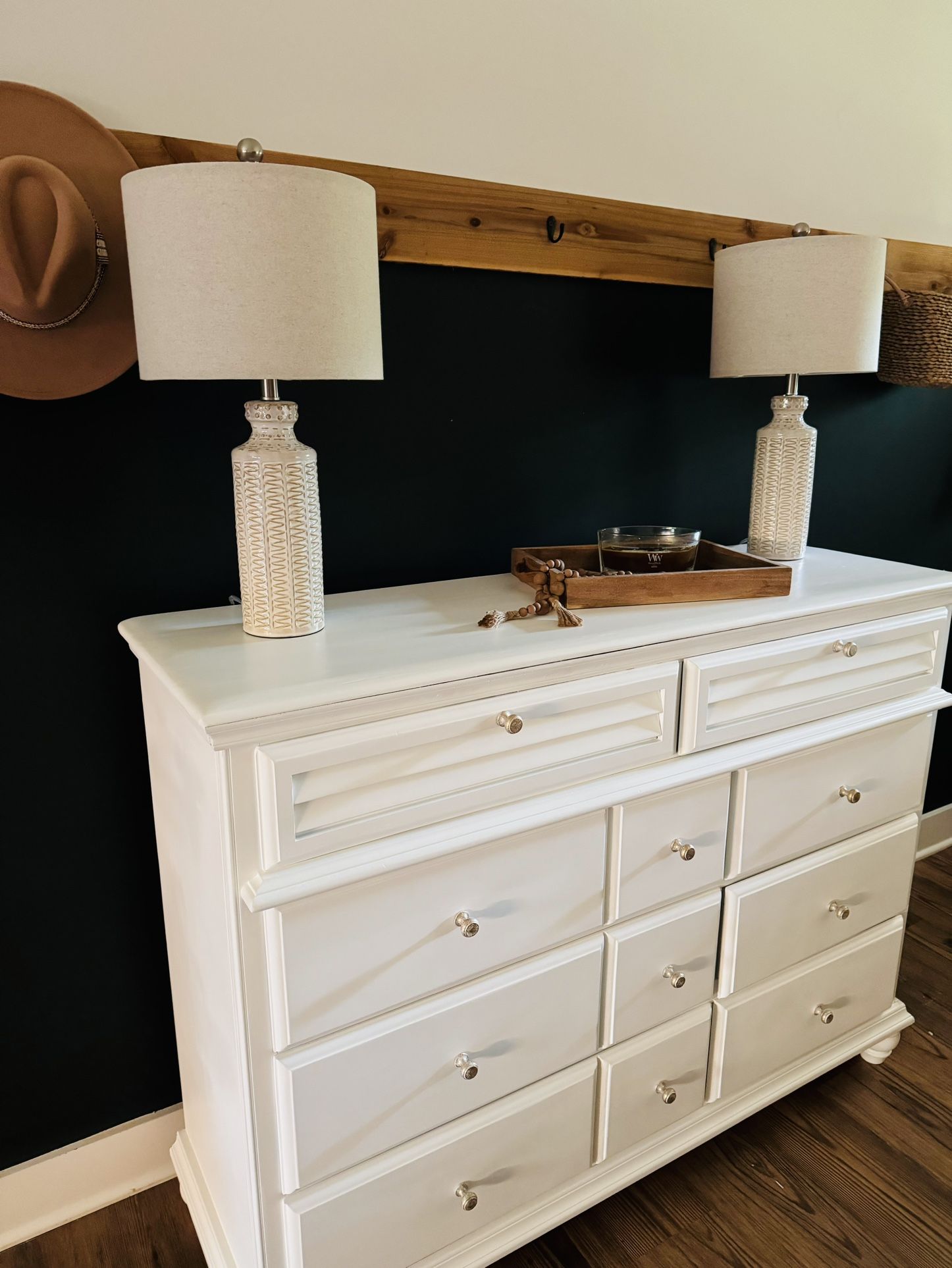 Farmhouse White Dresser