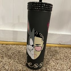 Bad bunny skinny tumbler Name Jess