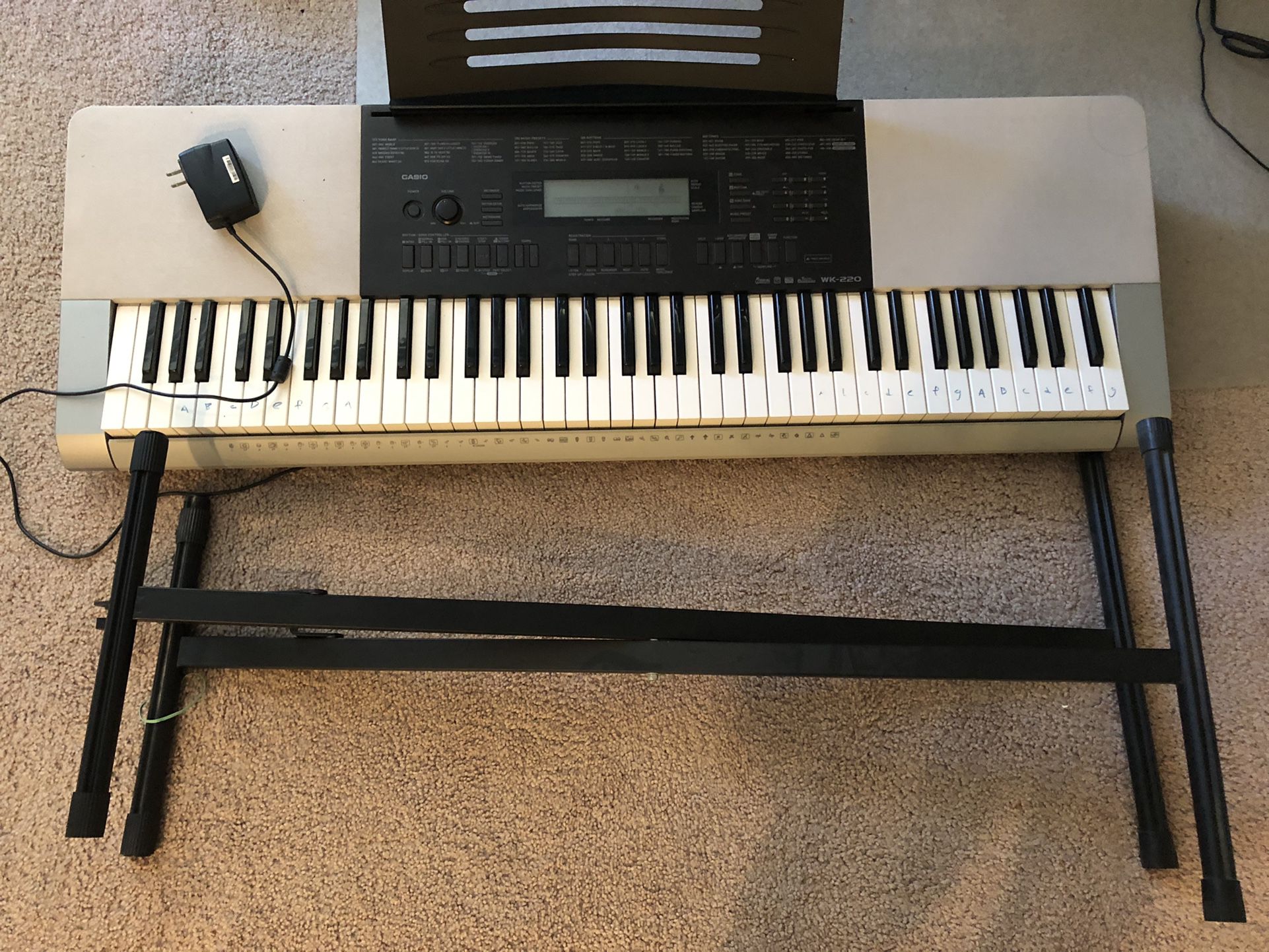 Casio Keyboard WK220