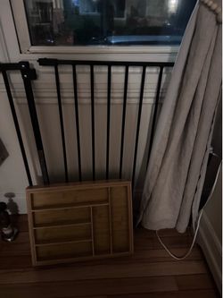 2 Gates and a drawer organizer