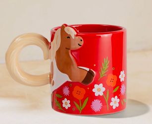 STARBUCKS🎐2026 year of the Horse Collection☕️ 🌸🐴FIRE HORSE🐴🌸☕️Charming 12oz ceramic mug
