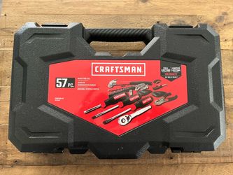 Craftsman Set of Tools - Like New Condition - 57 pieces - Black Case Included