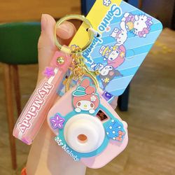 New Sanrio Melody Camera Keychain 