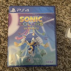 PS4 Sonic Colors Ultimate 