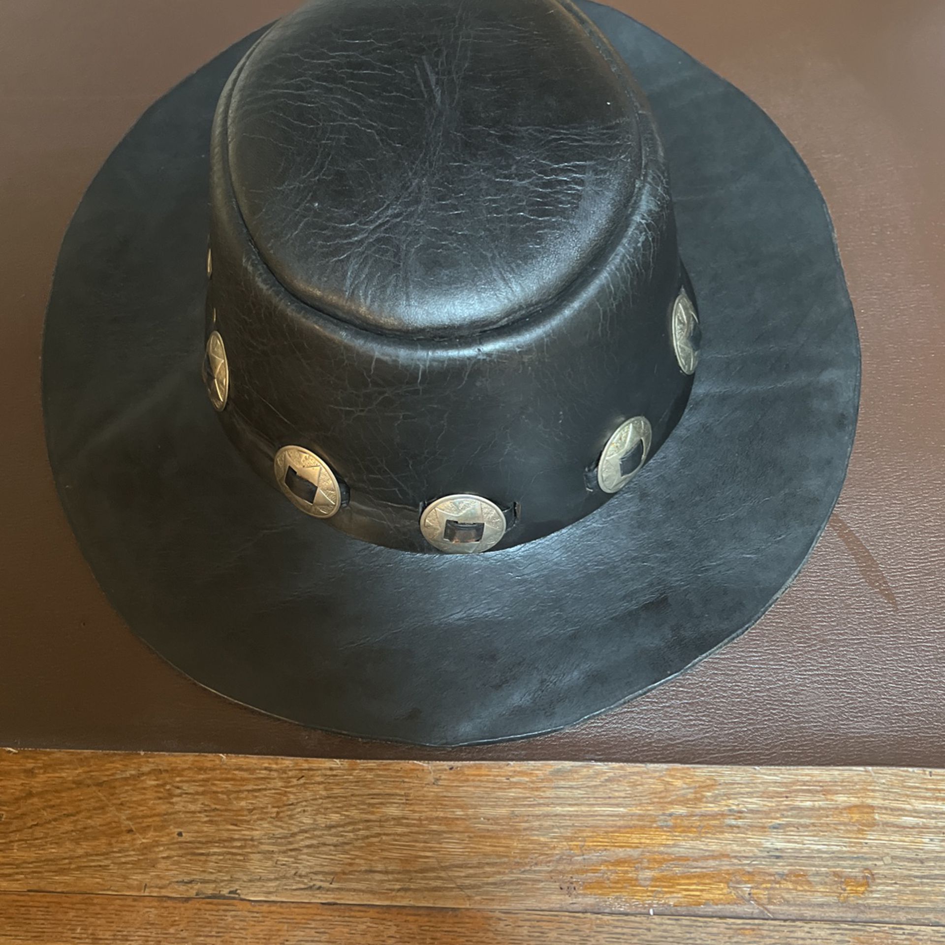 Leather Hat 