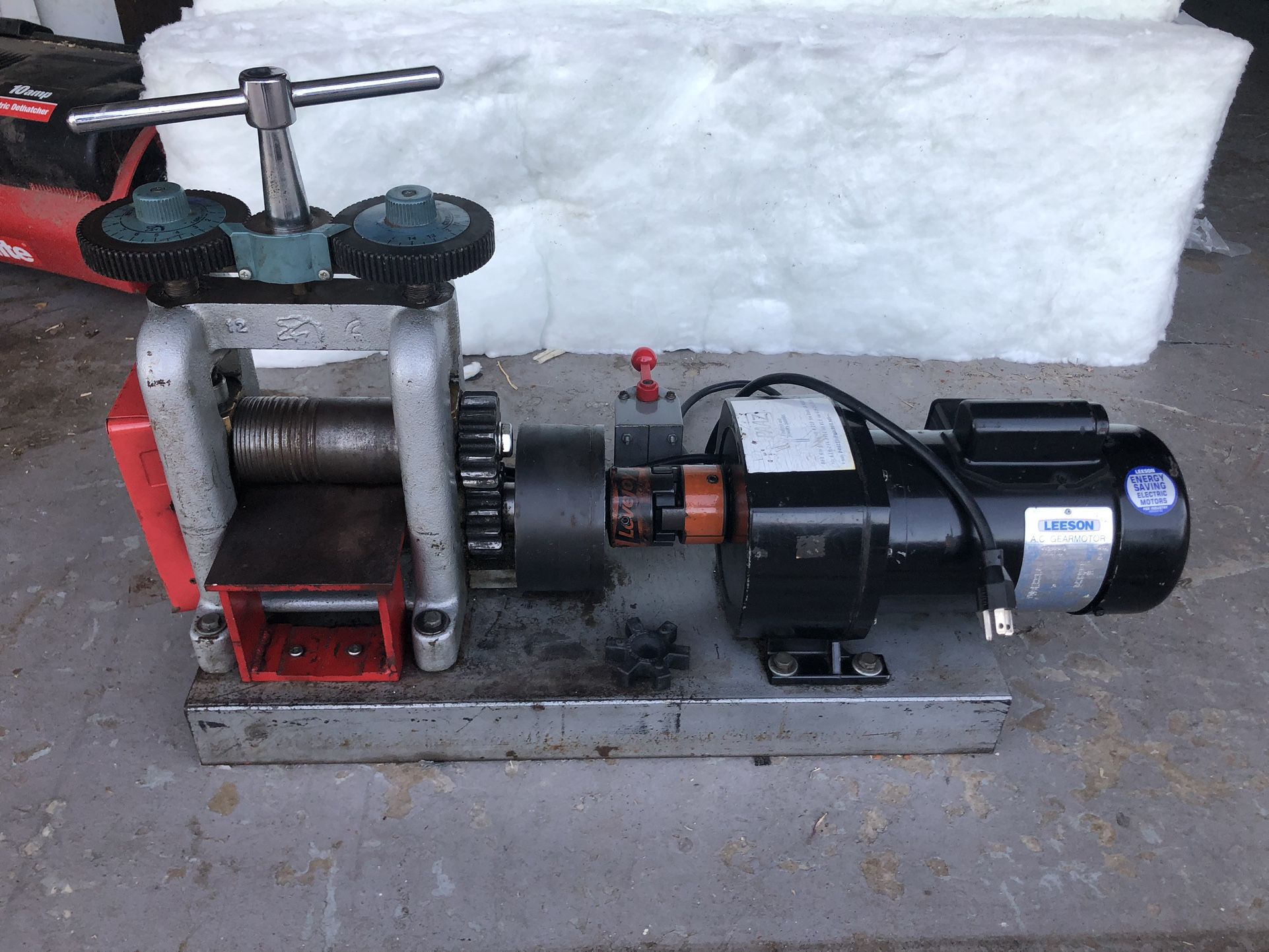 Electric Cavallin Rolling Mill 130mm Flat Wire