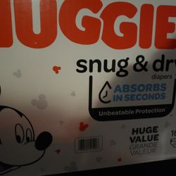 Huggies Snug N Dry Size3, 168count