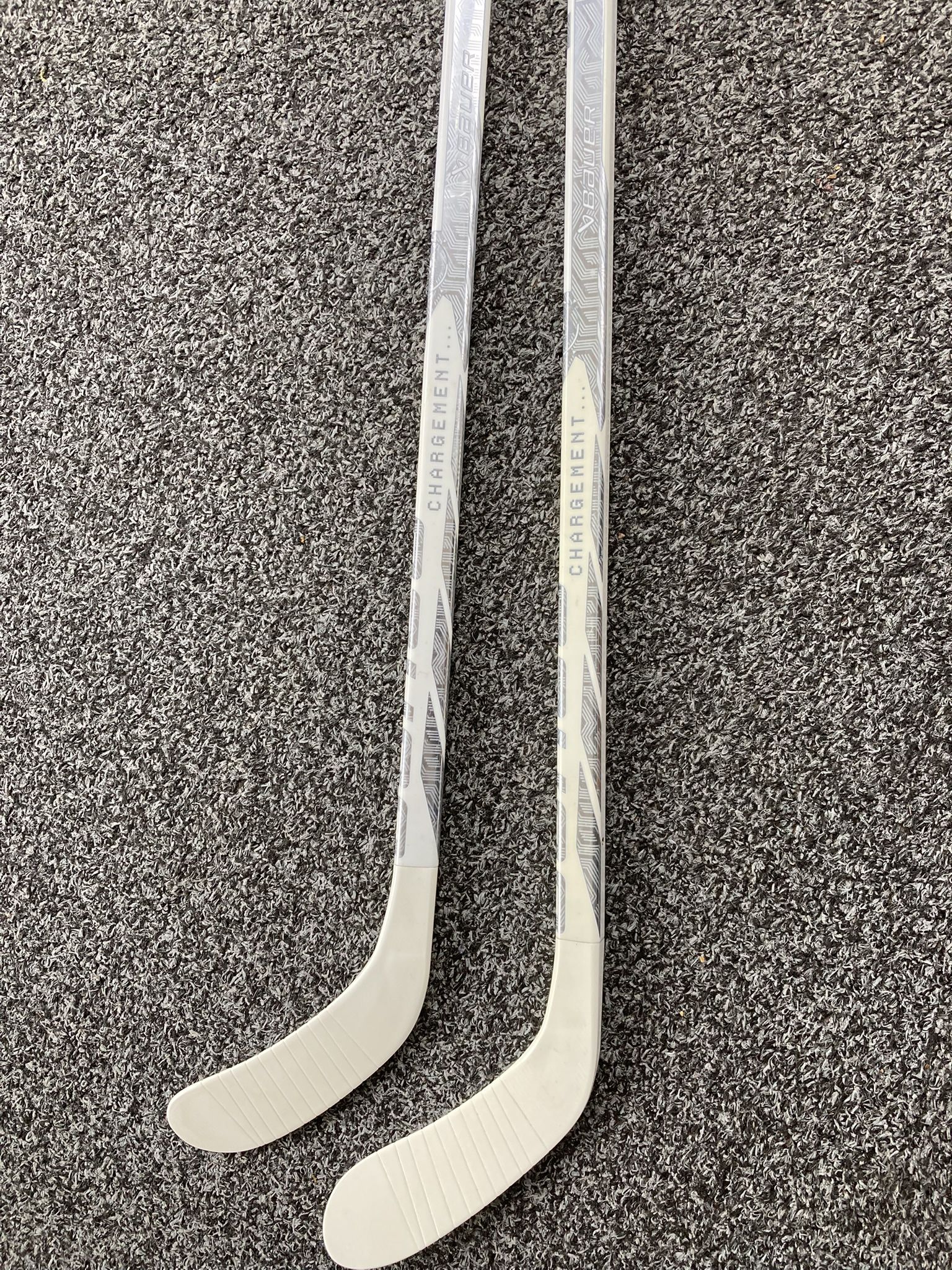 Junior Bauer Plastic Hockey Sticks 1Left/1Right/EACH