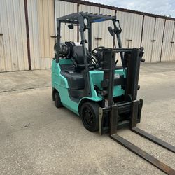 2019 Mitsubishi Forklift Lifting capacity, 5000lbs