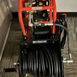 Water Jet And A Drain Cam 