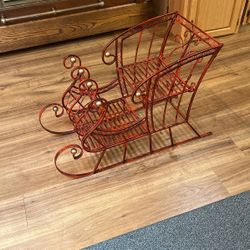 Decorative Christmas Sleigh