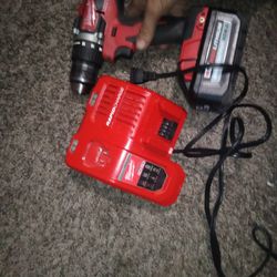 Milwaukee drill, Battery &, Charger $150