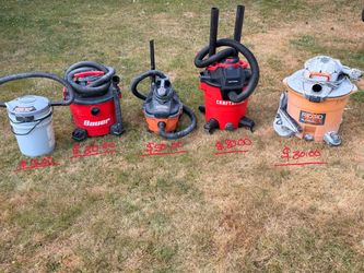 Shop vacuum