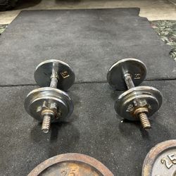 Gym equipment set 