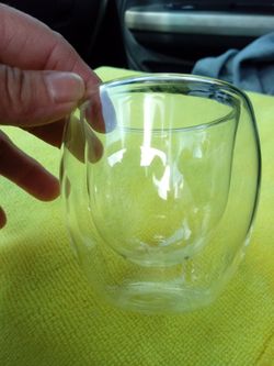 Clear Tea Por With 4 Glass Cups