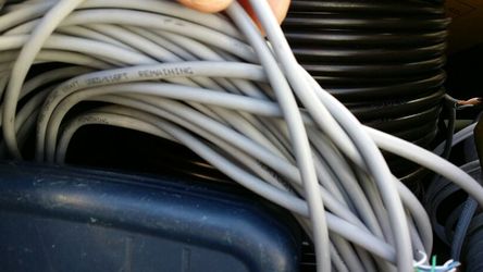 Cat 5 Ethernet cable with ends