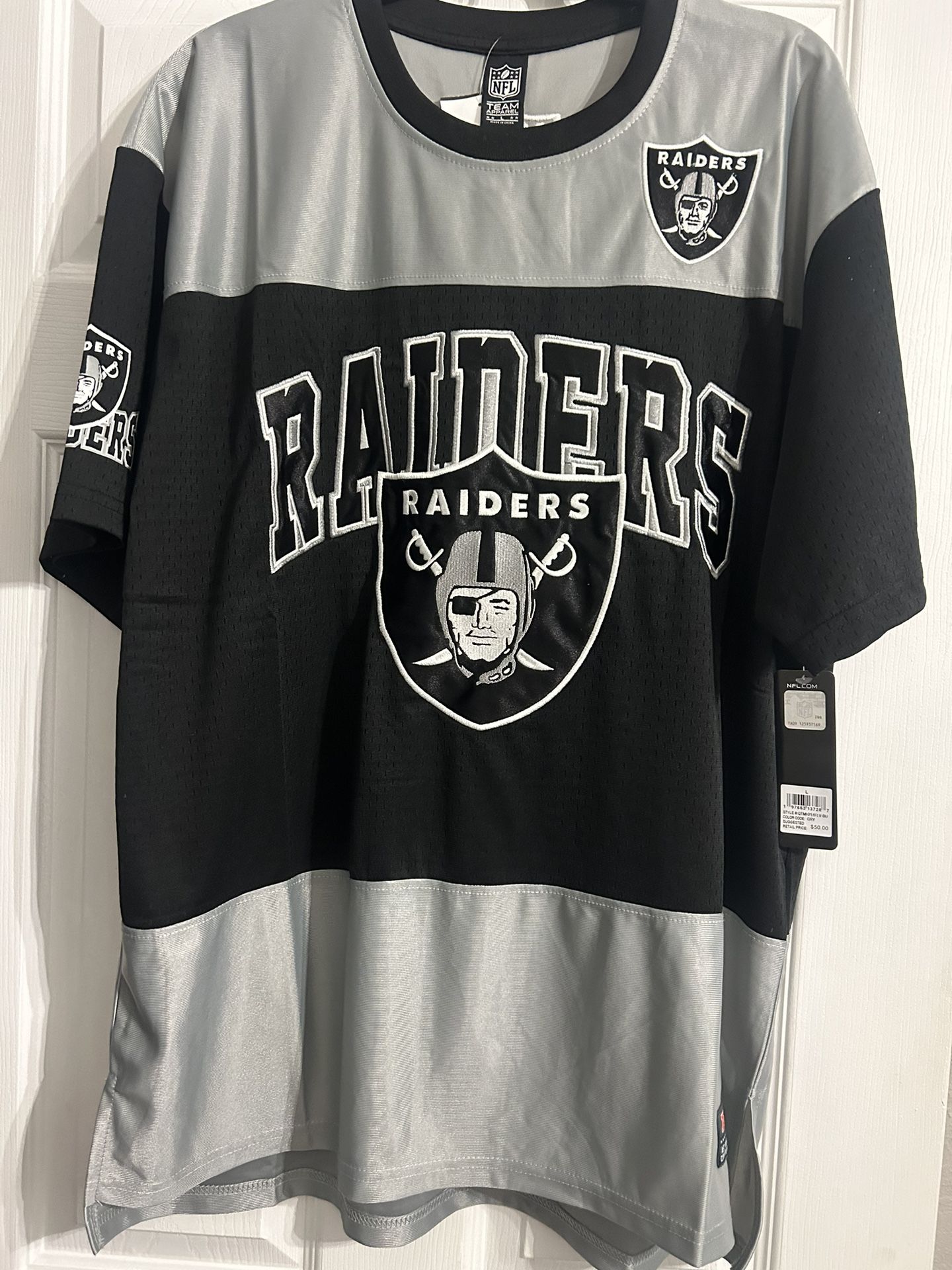 Raiders Jersey Men’s Size Large