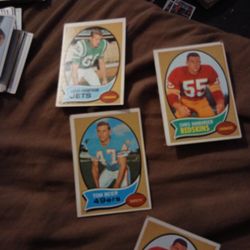 7 NFL 1970, Charles,Wilcox,Otto,Hamburger, Grantham,Beier