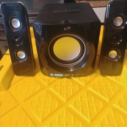 Bluetooth Sub + Speakers
