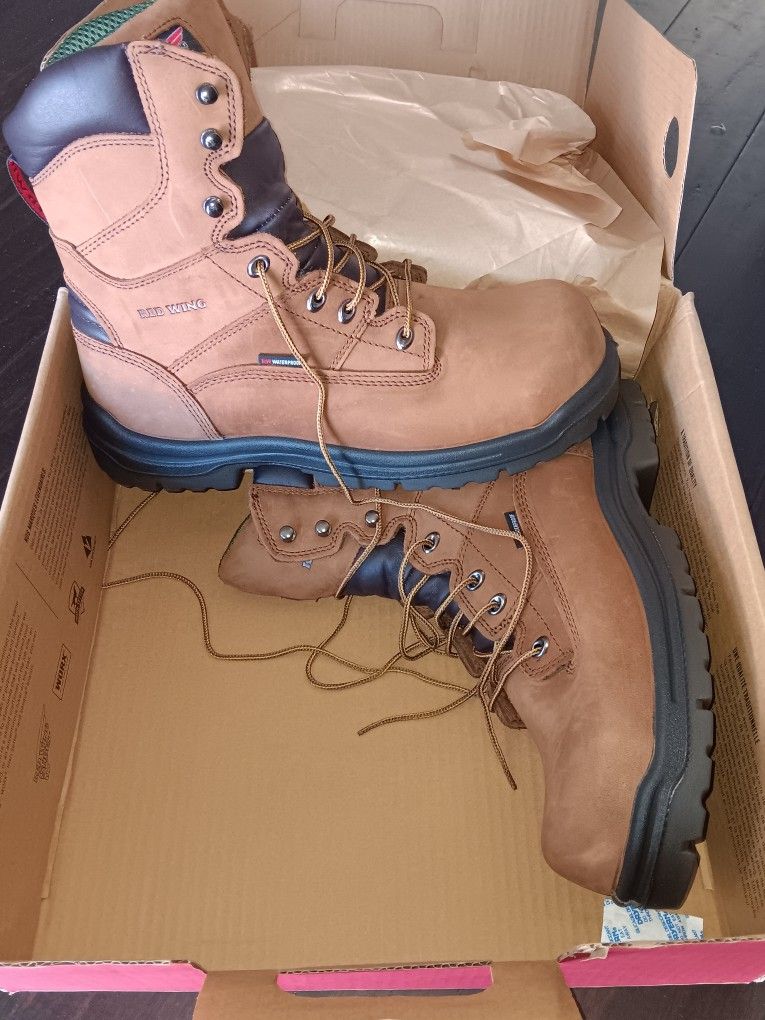 Brand New Red Wings Boots