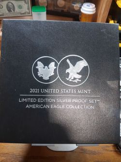 2021 US Mint Limited Edition Silver Proof Set American Eagle Collection