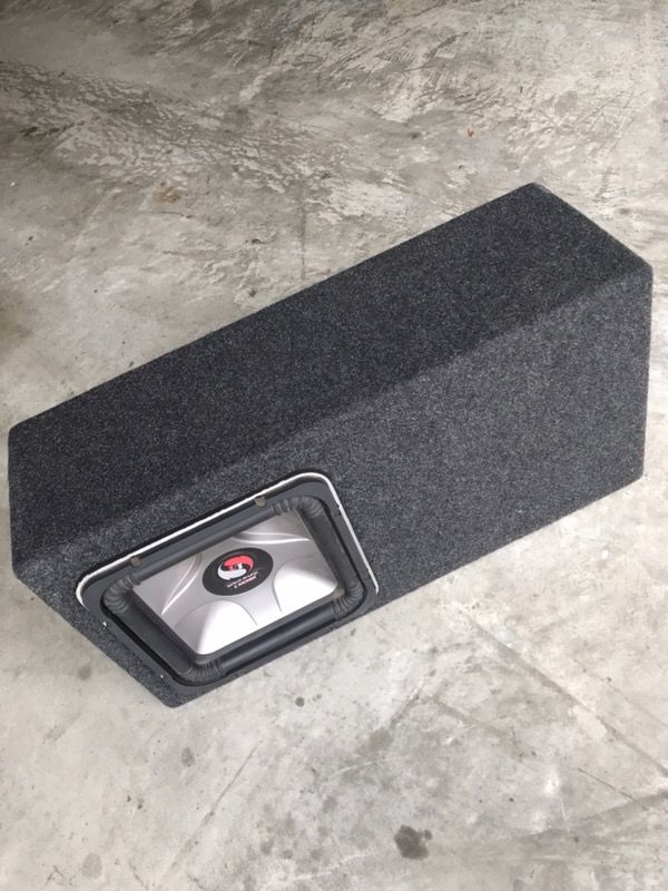 Custom built Audio Xperts 12” subwoofer box