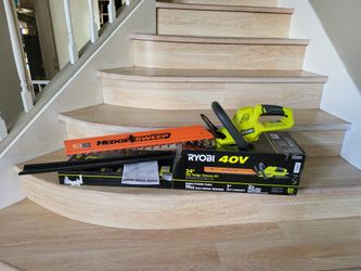 Ryobi (new) 40V 24 in. Cordless Battery Hedge Trimmer (Tool Only)