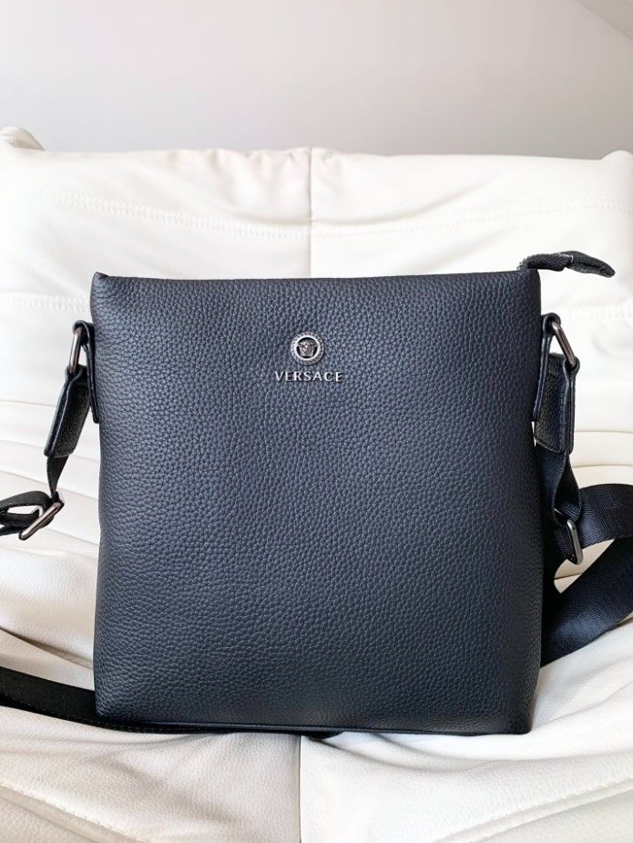 Versace Men's Briefcase Handbag Crossbody Bag