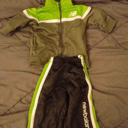 Baby boy new balance outfit size 3/6 months
