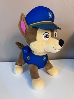Paw Patrol Animated Stuffy - Chase - Like New