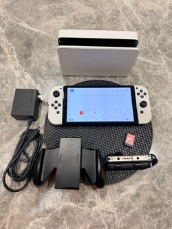 Nintendo switch OLED with one game