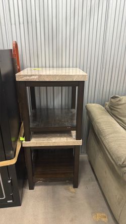 Matching end tables. $25 for both