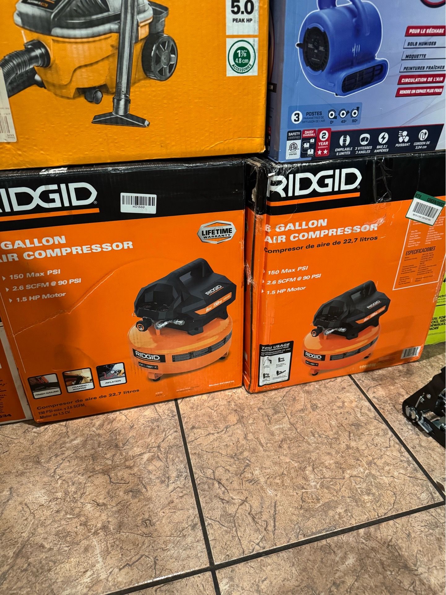 Air compressor 6 gal