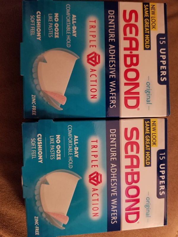 Sea Bond Denture Adhesive Wafers