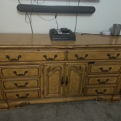 Dresser, Night Stand , Mirror