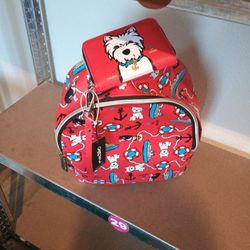 Mini Backpack And Wallet 