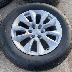Only 3 Wheels available 20” Chevy Texas Edition Wheel 20 Chevrolet RST Rim Silverado Tahoe Factory original Stock Tire Oem Take Off 275/60r20