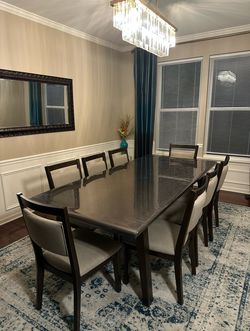 9-piece Dining Table Set / Brand New condition